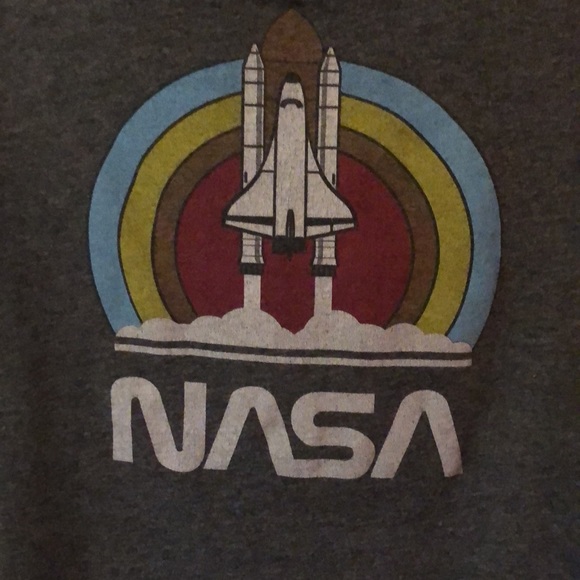 NASA Gray Logo T-Shirt Boys 4T - Picture 4 of 12